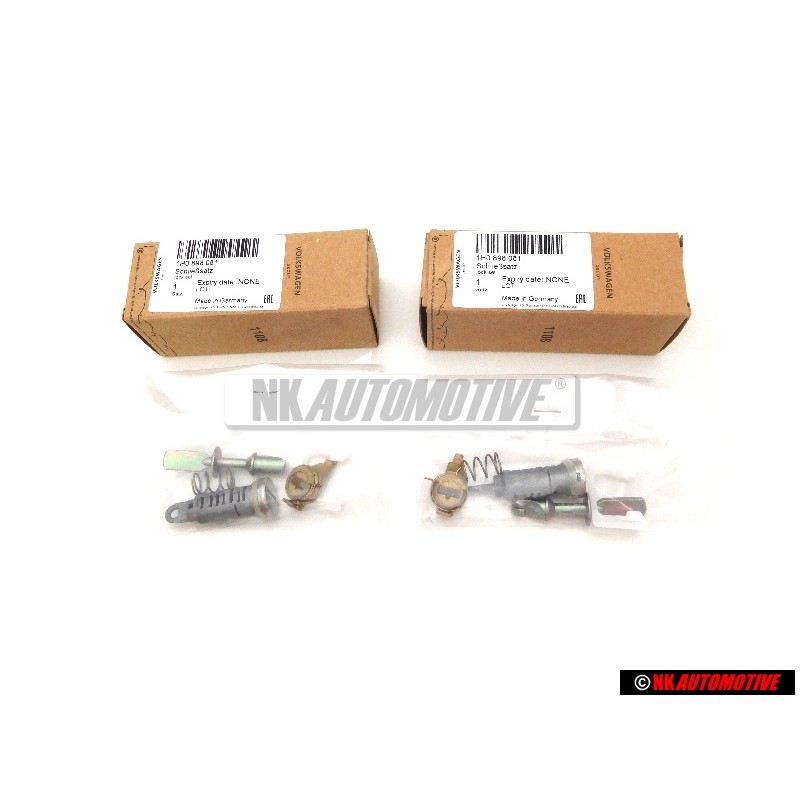 2x Genuine VW Repair Kit For Lock Cylinder - 1H0898081