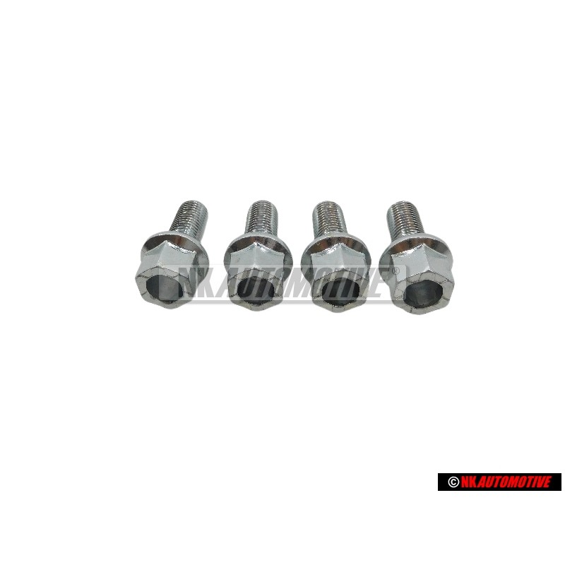 4x Genuine VW Wheel Bolt - 3A0601139