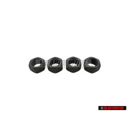 4x Genuine VW Front Suspension Strut Hexagon Nut M12x1.5 - N 0111351
