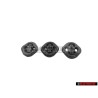 3x Genuine VW 4 Way Exhaust Rubber Retainer Mount Hanger - 191253147B