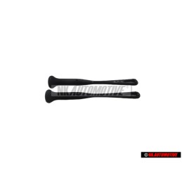 2x Genuine VW Pull Rod Satin Black - 1H0885683 B41