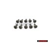 10x Genuine VW Oval Panel Screw 4.8x13 - N 0139681