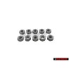 10x Genuine VW Hexagon Nut M6 - N 01100636