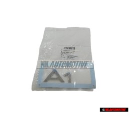 Genuine Audi A1 Rear Boot Badge Emblem Chrome - 8X0853741 2ZZ