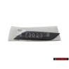 Genuine Audi R8 Rings Engine Cover Badge Emblem Black Chrome Right - 07L133622A