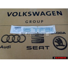 Genuine Audi 65 TFSI Rear Boot Badge Emblem Chrome - 4H0853744J 2ZZ