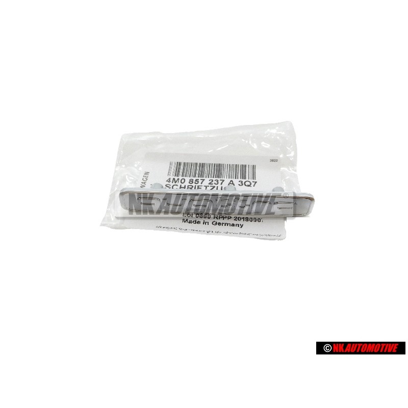 Genuine Audi QUATTRO Dashboard Badge Emblem Chrome - 4M0857237A 3Q7