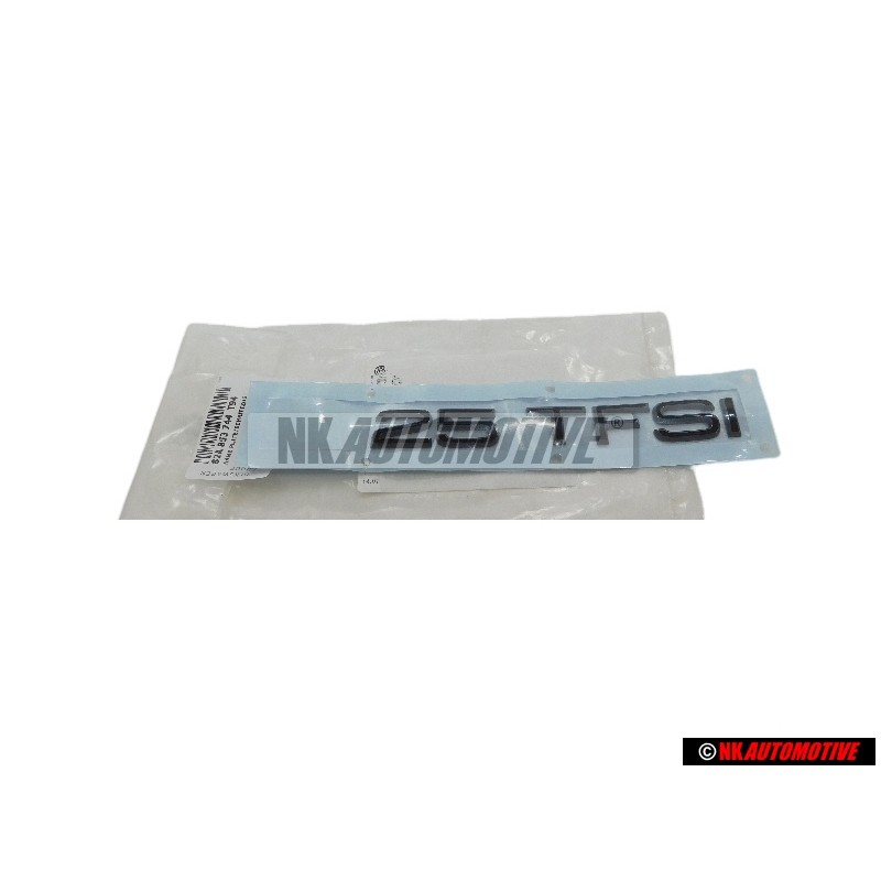 Genuine Audi 25 TFSI Rear Boot Badge Emblem Black - 82A853744 T94