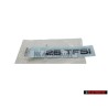 Genuine Audi 25 TFSI Rear Boot Badge Emblem Black - 82A853744 T94