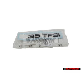 Genuine Audi 35 TFSI Rear Boot Badge Emblem Black - 83A853744 T94