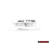 Genuine Audi 40 TFSI Rear Boot Badge Emblem Black - 83A853744A T94