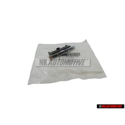 Genuine Audi QUATTRO Front Grill Badge Emblem Chrome - 8T0853736E 2ZZ