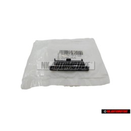 Genuine Audi QUATTRO Front Grill Badge Emblem Black Chrome - 8T0853736G 2ZZ