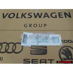 Genuine Audi 1.4T Rear Boot Badge Emblem Chrome - 8U0853743 2ZZ