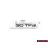 Genuine Audi 30 TFSI Rear Boot Badge Emblem Black - 8V0853744K T94