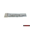 Genuine Audi 40 G-TRON Rear Boot Badge Emblem Chrome - 8W0853744A 2ZZ