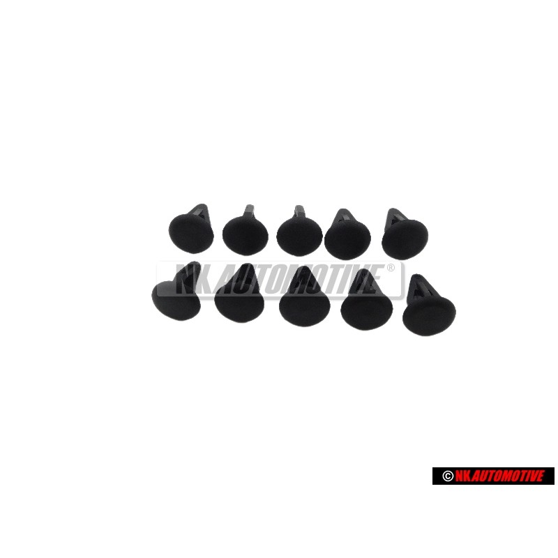 10x Genuine VW Tailgate Cover Inner Panel Trim Retainer Clip - 801867299 01C 10x Genuine VW Tailgate Cover Inner Panel Trim Retainer Clip - 801867299 01C