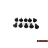 10x Genuine VW Tailgate Cover Inner Panel Trim Retainer Clip - 801867299 01C