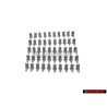 50x Genuine VW Clip - N 0143893