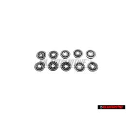 10x Genuine VW Push Button Ball Part - 231067654
