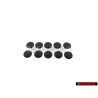 10x Genuine VW Cover Cap - 7M0837935