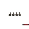4x Genuine VW Oval Hd. Csk. Self-Tapp. 