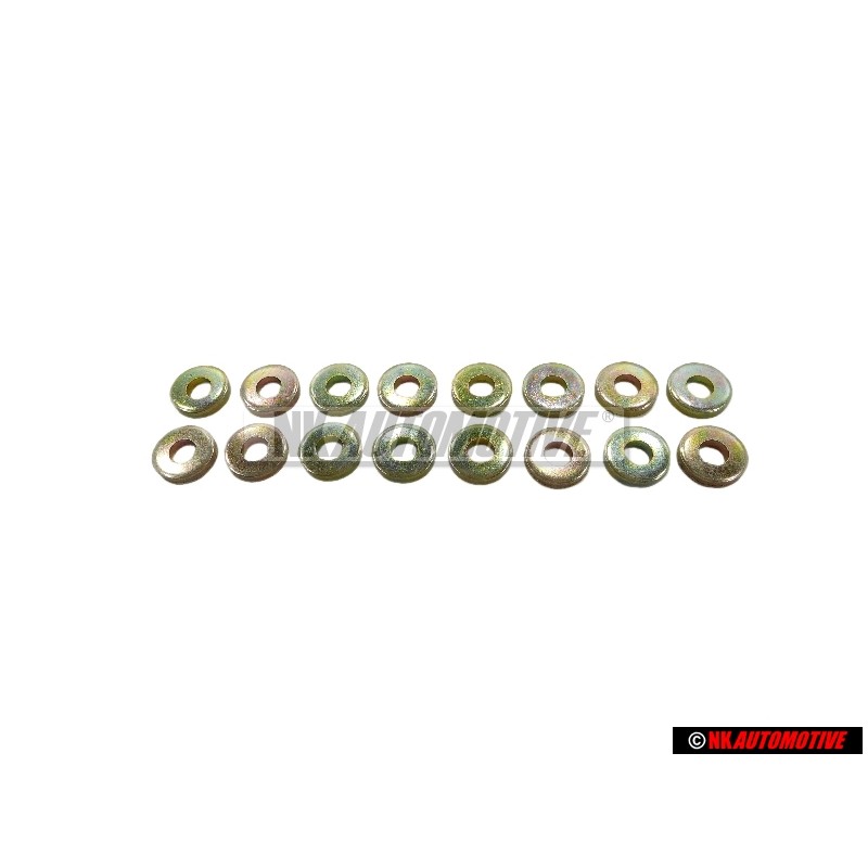 16x Genuine VW Washer 8.4x21x4 - N 0154013 16x Genuine VW Washer 8.4x21x4 - N 0154013