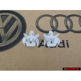 2x Genuine VW Brake Line Pipe Retainer Clip Holder - 281611767