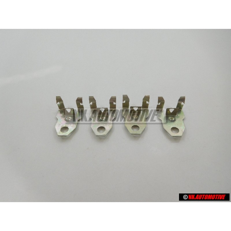 4x Genuine VW Door Panel Top Metal Retaining Clip - 191867300B