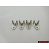 4x Genuine VW Door Panel Top Metal Retaining Clip - 191867300B