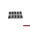 10x Genuine VW Speed Nut - N 0154551