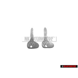 2x Genuine VW Blank Key Profile R - 111837219A S93