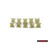 10x Genuine VW Clip - 1H0853585B