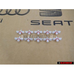 10x Genuine VW Upper Side Moulding Installation Clip - 113853585C