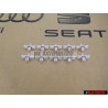 10x Genuine VW Upper Side Moulding Installation Clip - 113853585C