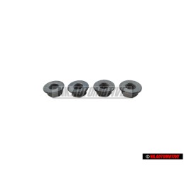 4x Genuine VW Hexagon Collar Nut M5 - 171857026A