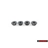 4x Genuine VW Hexagon Collar Nut M5 - 171857026A