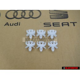 6x Genuine VW Brake Line Pipe Retainer Clip Holder - 281611767