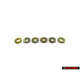 6x Genuine VW Washer - N 0115402