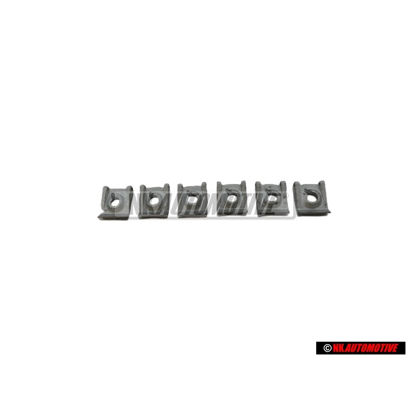 6x Genuine VW Speed Nut - N 90106601 6x Genuine VW Speed Nut - N 90106601