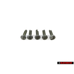 5x Genuine VW Fillister Hd. 