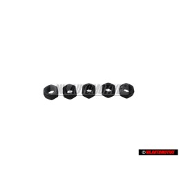 5x Genuine VW Hexagon Nut - N 01100517