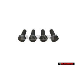 4x Genuine VW Hexagon Bolt M8x22 - N 01024118