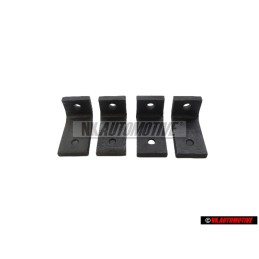 4x Genuine VW Door Hinge Securing Mounting Plate - 171809653C