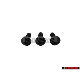 3x Genuine VW Oval Head Panel Screw 4.2x13 - N 01396626