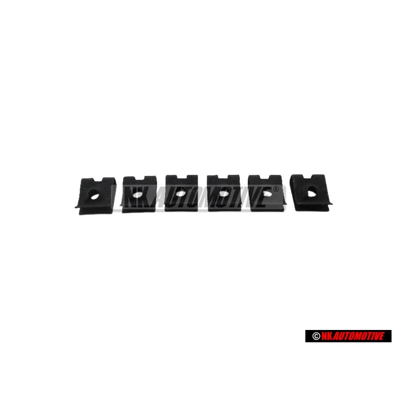 6x Genuine VW Speed Nut - N 90170801