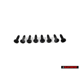 8x Genuine VW Oval Head Panel Screw - N 0139694