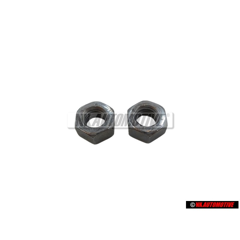 2x Genuine VW Hexagon Nut M8 - N 0110088