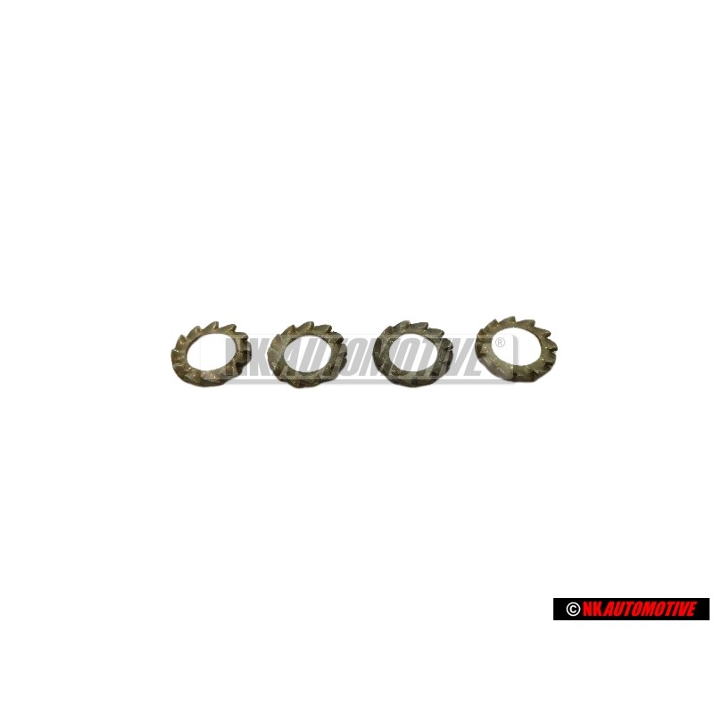 4x Genuine VW Serrated Washer - N 0121053