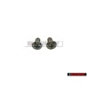 2x Genuine VW Oval Head Countersunk Bolt M5x10 - N 0142643